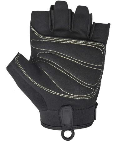 Seibertron Half Finger Padded Climbing Gloves - Lightweight Breathable & Durable for Adventure Rescue Sailing & Kayaking - XXL Black - Buy Online on GoSupps.com