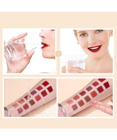 MAEPEOR Matte Liquid Lipstick Set - 12PCS Long-Lasting Waterproof Velvet Lip Gloss for Women & Girls - Buy Online on GoSupps.com