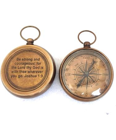 God My Lord Guide Me Compass - Religious Gifts for Men | Baptism, Graduation, First Communion & Confirmation Gift - Buy Online on GoSupps.com