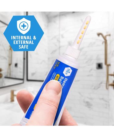 Medpride Maximum Strength Hemorrhoid Cream with Applicator - Paraben-Free Treatment for Fissures, Itching, Swelling & Bleeding - Internal & External Relief - Buy Online on GoSupps.com