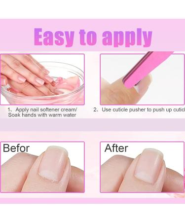 DHWEKU Stainless Steel False Nail Clippers Professional Nail Cutter Clippers Capsules Nail Clippers for False Nails and Gel Nails with 5 Diamond Shaped Sponge Rubbing Strips (Pink) - Buy Online on GoSupps.com