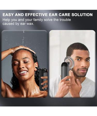 Premium Ear Wax Cleaner Kit - Water Powered Earwax Removal with 6 Reusable Tips & 4 Pressure Modes | Safe & Effective Ear Cleaning Solutions - Buy Online on GoSupps.com