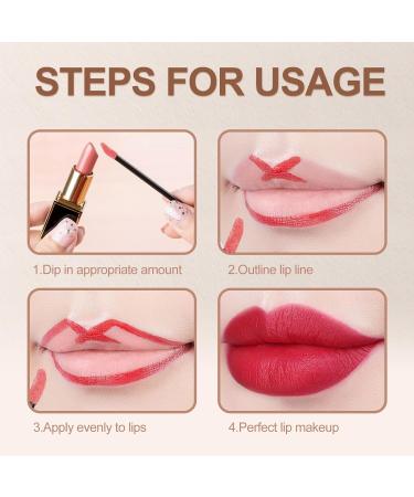 Sularpek 300 PCS Lip Brushes Disposable Lip Gloss Brush Lip Applicator Wands Lipstick Concealer Brushes Make Up Brush Lipstick Applicator Tool Perfect for Lips Eyes and Makeup Application - Buy Online on GoSupps.com