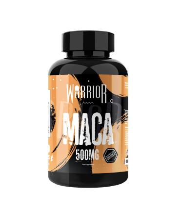 Warrior Maca 60 Tablets - Natural Root Extract - Vitamin B2 - Libido Enhancer | Warrior Supplements Clear 57 Gram