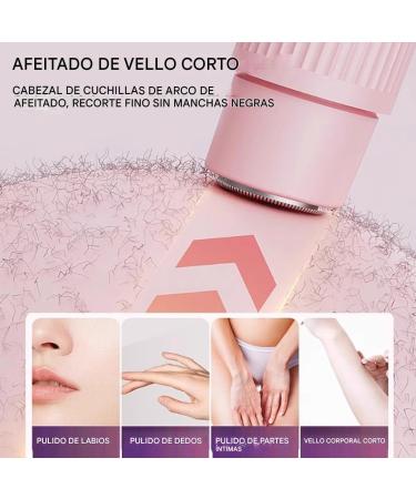 Lunaobrik Electric bikini trimmer for women waterproof double head for shaving legs and intimate care - Buy Online on GoSupps.com