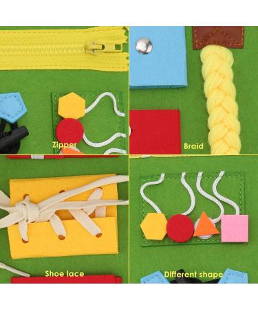 Yuehuam Fidget Blanket for Dementia Calming& Comforting Dementia Activities for Seniors Dementia Products for Elderly Educational Sensory Toys Alzheimer Patient Anxiety Sensory Blanket - Buy Online on GoSupps.com