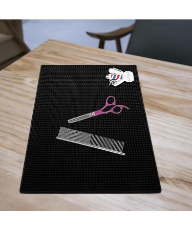 Beavorty Barber Organizer Mat Hair Salon Clippers Mat Barbershop Work Pad Hair Styling Tools Pad - Buy Online on GoSupps.com