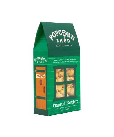 Popcorn Shed Butterly Nuts Gourmet Popcorn Gift Box Gluten Free Natural Vegetarian Movie Night Snack 80 g Butter 90 g (Pack of 1)