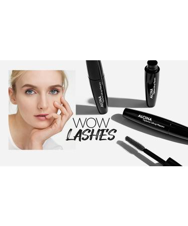 Alcina Hyaluron Lift-Up Mascara - Volumizing & Nourishing Formula with Hyaluronic Acid for Full Expressive Eyelashes - Shop Internationally! - Buy Online on GoSupps.com