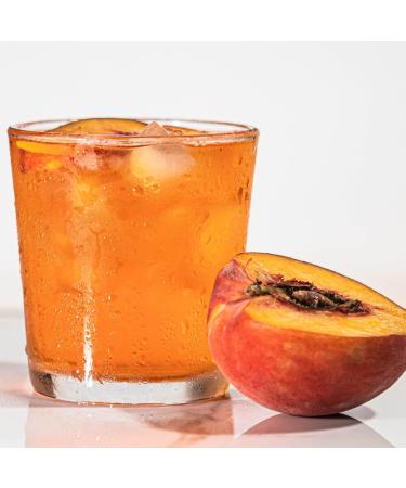 Mathieu Teisseire Peach Tea Syrup for drinks teas sodas lemonades beers cocktails with or without alcohol bottle of - Buy Online on GoSupps.com
