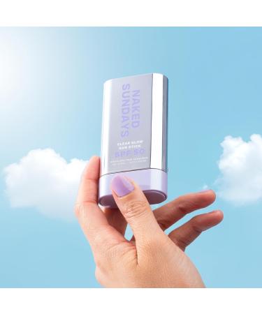 Naked Sundays SPF50 Clear Glow Sun Stick - Unscented Universal & Clear - 19G | Best International Shipping - Buy Online on GoSupps.com