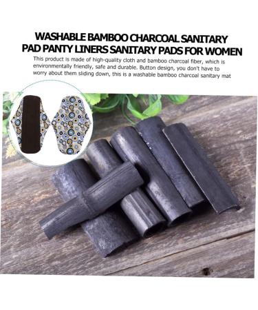 Organic Reusable Menstrual Pad Set - 15 pcs Women's Napkins Panty Liners | Washable and Natural Menstrual Liners - Random Colors | Eco-Friendly Nappy Pad for Women | Pack of 1 - Buy Online on GoSupps.com