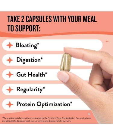 Legendairy Milk Digestive Enzymes for Women Probiotics for Digestive Health Gut Health Supplements Bloating Relief for Women Debloat Gas Relief w/Ginger & Fennel Bloat Baddie 60 Capsules - Buy Online on GoSupps.com