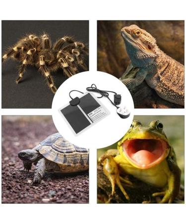 Cihely 7W Reptile Heating Mat - Waterproof Adjustable Vivarium Warmer Pad with Temperature Control for Reptiles, Turtle, Snakes, Lizard, Gecko - Pet Tank Heater - Buy Online on GoSupps.com