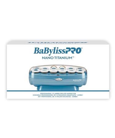 BaBylissPRO Nano Titanium Hot Roller Set - 12 Jumbo Rollers - Buy Online on GoSupps.com