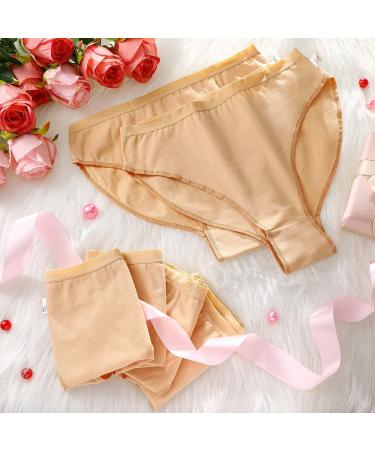 Hicarer 6 Pack Mid Rise Dance Ballet Briefs for Women and Girls - Nude | Gymnastics Underpants & Activewear Briefs (Adult 170) - Buy Online on GoSupps.com