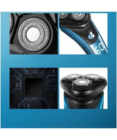 Electric Shaver for Men - 3 Blade Multifunction Razor with LED Display Fast Charge Portable & Water Wash - Perfect for Daily Use & Travel - Buy Online on GoSupps.com