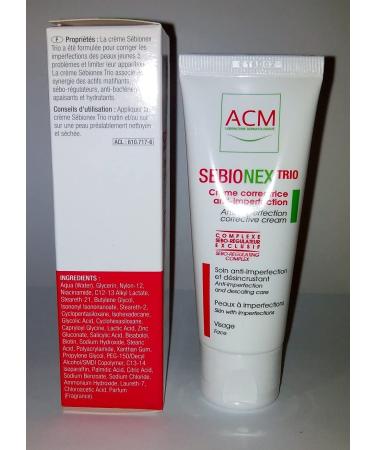 Sebionex Trio Anti-Imperfection Corrective Face Cream 40ML | Shop Internationally for Flawless Skin - Buy Online on GoSupps.com