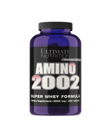 Ultimate Nutrition Amino 2002 - Super Whey Formula 330 tabs 330 Count (Pack of 1)