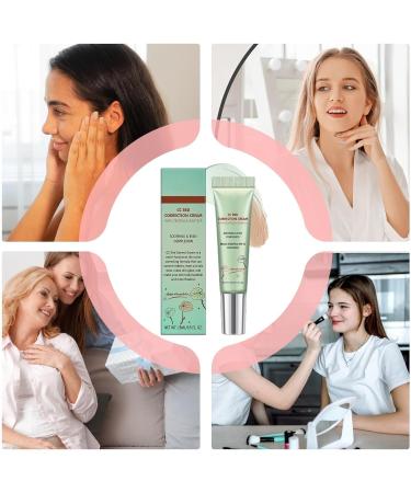  Generisch CC Cream Red Correct | 15ml cream against redness with Asiatica complete corrector with soothing effect color-correcting cream for a naturally even and non-greasy texture - Buy Online on GoSupps.com