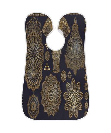 Ethnicity Elephant Beard Bib Apron for Men - Waterproof Hair Catcher with Suction Cups | Perfect Grooming Gift - Buy Online on GoSupps.com