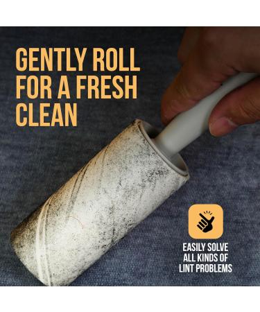 500 Sheets Extra Sticky Lint Roller - TaidMiao Mega Value Set with 5 Handles for Pet Hair Clothes Furniture & Carpet - Buy Online on GoSupps.com