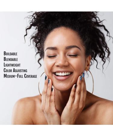 BaeBlu Organic Aloe-Based LUX Liquid Foundation - Natural Vegan Gluten-Free - Latte (Made in USA) - Buy Online on GoSupps.com