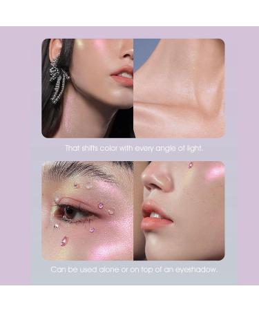 Liquid Eyeshadow Eye Shadow Long Lasting Highly Pigmented 3ml Glitter for Travel - Buy Online on GoSupps.com