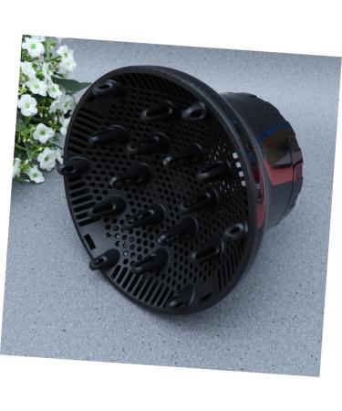 Universal Curly Hair Diffuser Attachment - Hair Roller & Blow Dryer Accessory for Perfect Curls - Ideal for Travel - Black - Buy Online on GoSupps.com