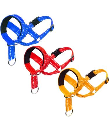 Buy ILEPARK Dog Halter for Training - Adjustable & Easy-to-Use Head Harness to Stop Pulling - Colorful M Yellow - International Shipping Available - Buy Online on GoSupps.com