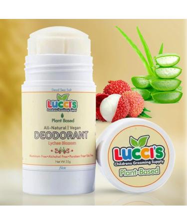 Kids Deodorant for Girls & Boys - Vegan Plant-Based & Non-GMO - Natural Aluminum-Free Solid Stick - 1.94 oz - Buy Online on GoSupps.com