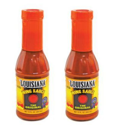 Louisiana Wing Sauce the Original 12 Oz (Pack of 2)