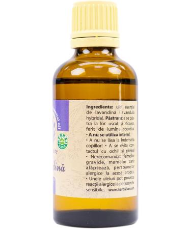 Lavender essential oil (lavandula hybrida) 100% pure without addition 50 ml - Buy Online on GoSupps.com
