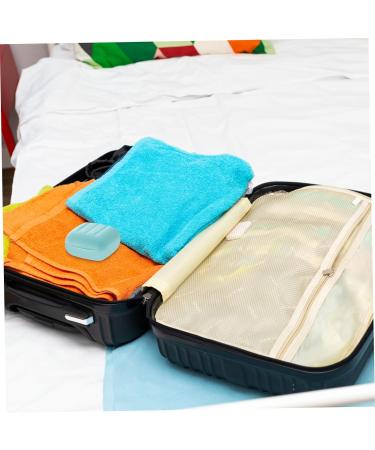 Healeved 4pcs Box Bathroom Soap Dish Soap Savers Case Container Soap Dish Holder Soap Dish with Lid and Drainage Soap Dish Case Draining Soap Saver Soapdish Handmade Soap Travel Soap Box 7.00X7.00X4.00CM As Shown - Buy Online on GoSupps.com