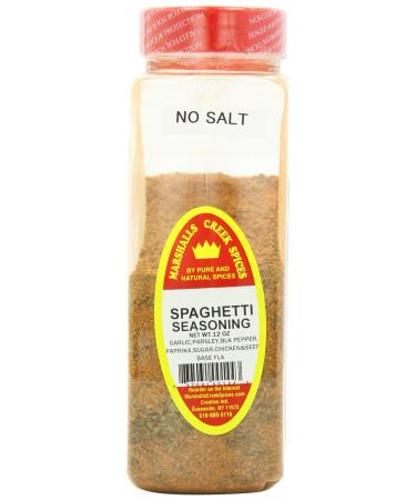 Marshalls Creek Spices Spaghetti Seasoning No Salt 11 Ounce