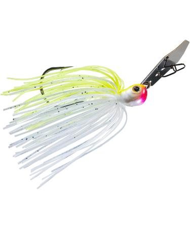 Z-MAN Z Man Cbjh Chatterbait Jack Hammer Oz Chartreuse white 1/2 oz