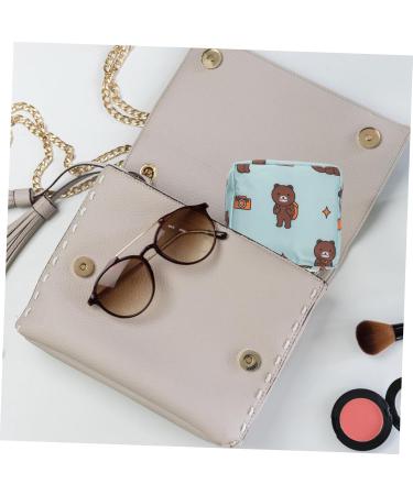 Gleavi 2-Part Napkin Storage Bag for Girls - Makeup Set Zipper Holders & Women's Wallet - Buy Online on GoSupps.com