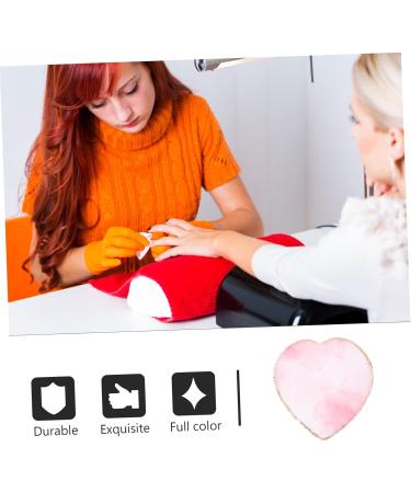  BIUDECO Heart-Shaped Decorated Nail Polish Mixing Tray with Smooth Edges Manicure Mixing Board for Nail Art Display - Buy Online on GoSupps.com