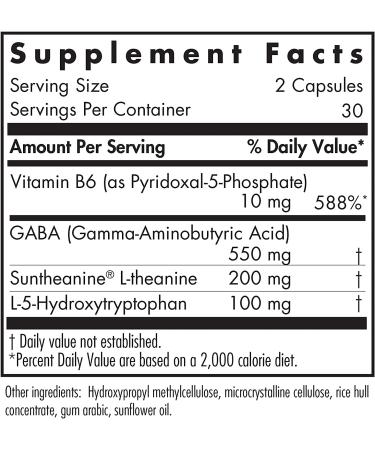 Allergy Research Group Zen Sleep - P5P & 5-HTP - 60 Vegetarian Capsules - Buy Online on GoSupps.com