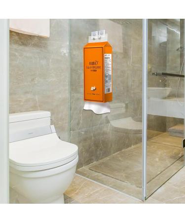 Big Toilet Paper Wall-Mounted Tissue Paper Towels | 1280 Sheets Household Tissue Pack for Toilets Hotels & Homes Wiping Hands and Mouths - Buy Online on GoSupps.com