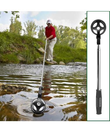 Prowithlin 9ft Stainless Telescopic Golf Ball Retriever w/Pick Up Grabber Claw - Perfect Golf Gift for Men - Buy Online on GoSupps.com