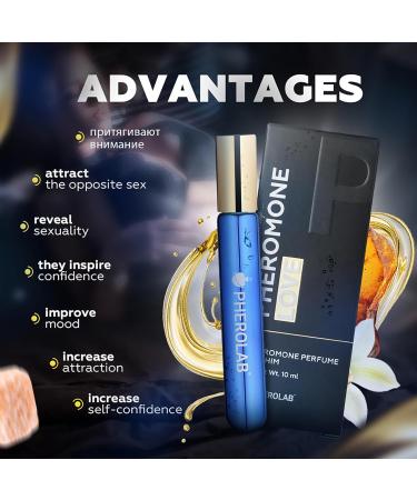 Love - Pheromones Perfume for Men to Attract Women Best Way to Get Immediate Female Attention (Oil Pheromone Human Concentrate 10ml) - Buy Online on GoSupps.com