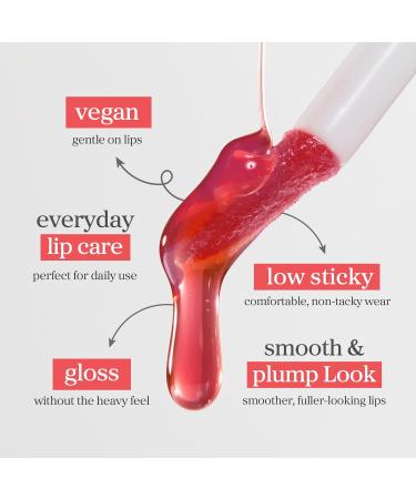 Nooni Appleberry Lip Oil - Fresh Moisture Tint Effect Rouge 3.5 ml (Lot de 1) - Buy Online on GoSupps.com