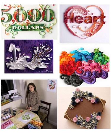 TXIN 1300 Quilling Paper Strips 3mm - 26 Colors Quill Paper Kit for DIY Art Craft - Multicolor - Buy Online on GoSupps.com