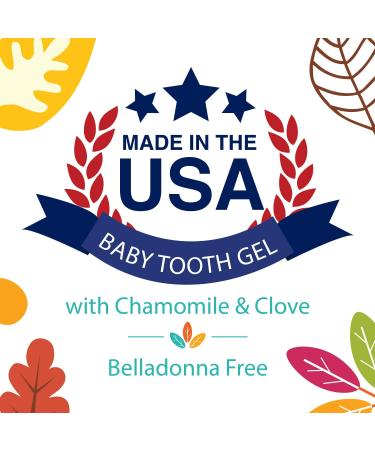 Dr. Talbot's Baby Tooth Gel - Clove & Chamomile for 3 Months+ | 0.53 oz (15g) - Buy Online on GoSupps.com