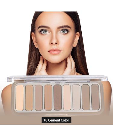 Buy 9 Colors Matte Naked Eyeshadow Palette - High Pigmented Waterproof Makeup for Older Women | Neutral Nude Smoky Shades - Buy Online on GoSupps.com