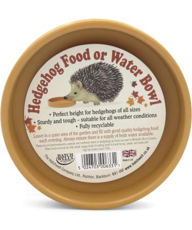 Hatchwell Hedgehog Bowl for Food or Water 200 g orange - Buy Online on GoSupps.com