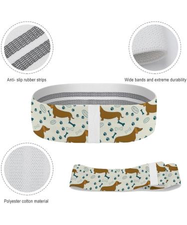 Dachshund Yoga Workout Bands - Comfort Legs & Booty Resistance Straps for Physical Therapy | International Shipping - Buy Online on GoSupps.com