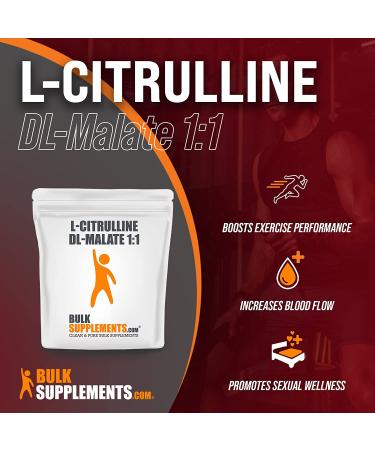 BulkSupplements L-Citrulline DL-Malate 1:1 - 500g | Premium Sports Supplement - Buy Online on GoSupps.com