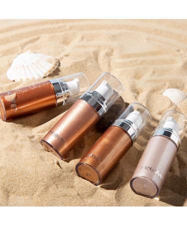  KARLOR Body Illuminator - Glitter Liquid Oil - Body Oil - Glitter - For the Body - Shiny and Creamy - Glitter Gel - Body Cream with Glitter (03#) - Buy Online on GoSupps.com